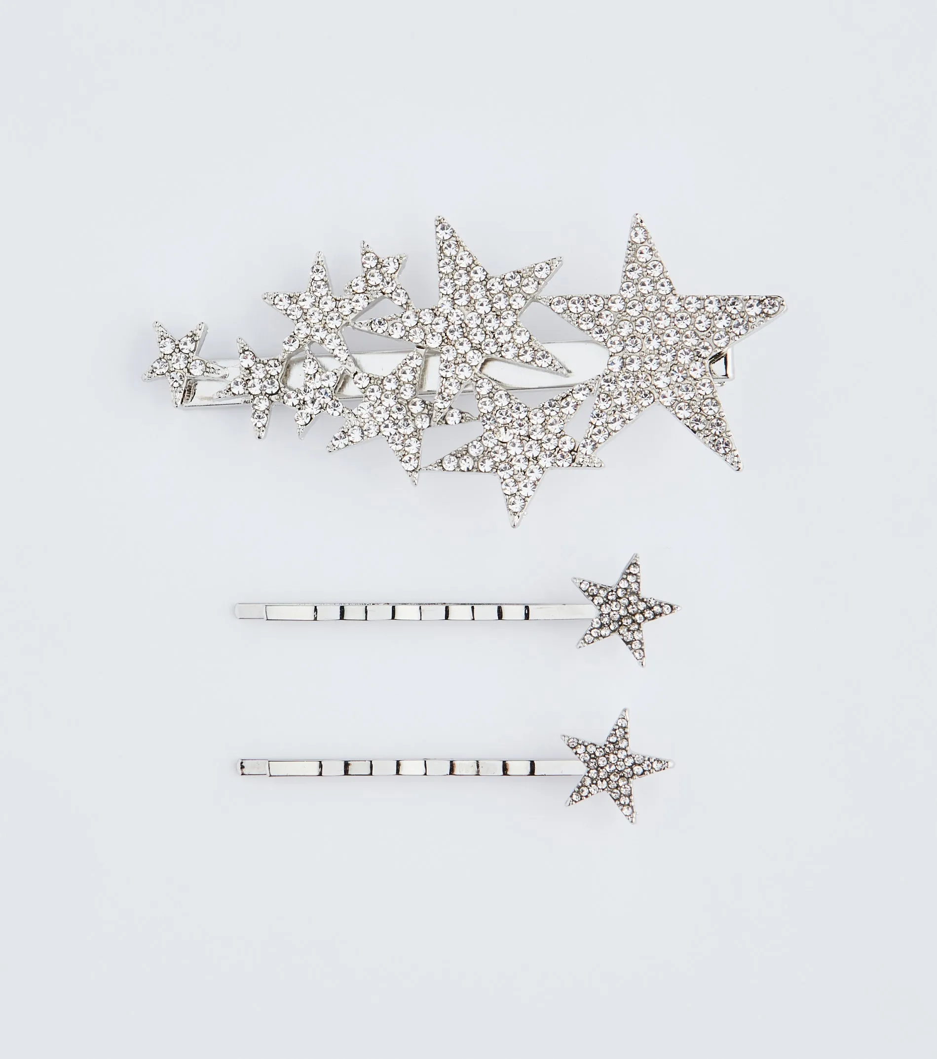 A Born Star Rhinestone Three-Piece Hair Clips sold by Windsor product image thumbnail 2