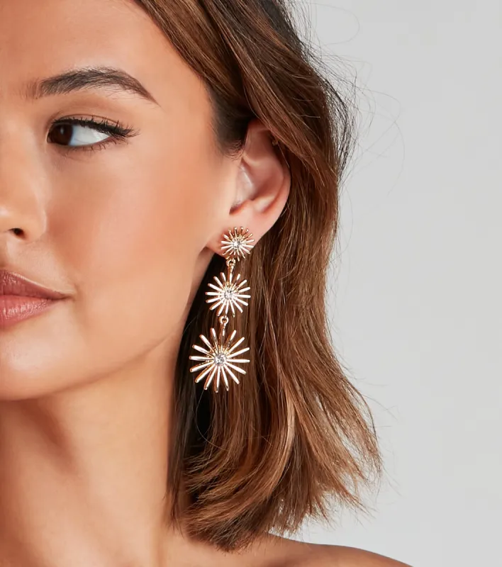 Make A Wish Starburst Earrings sold by Windsor