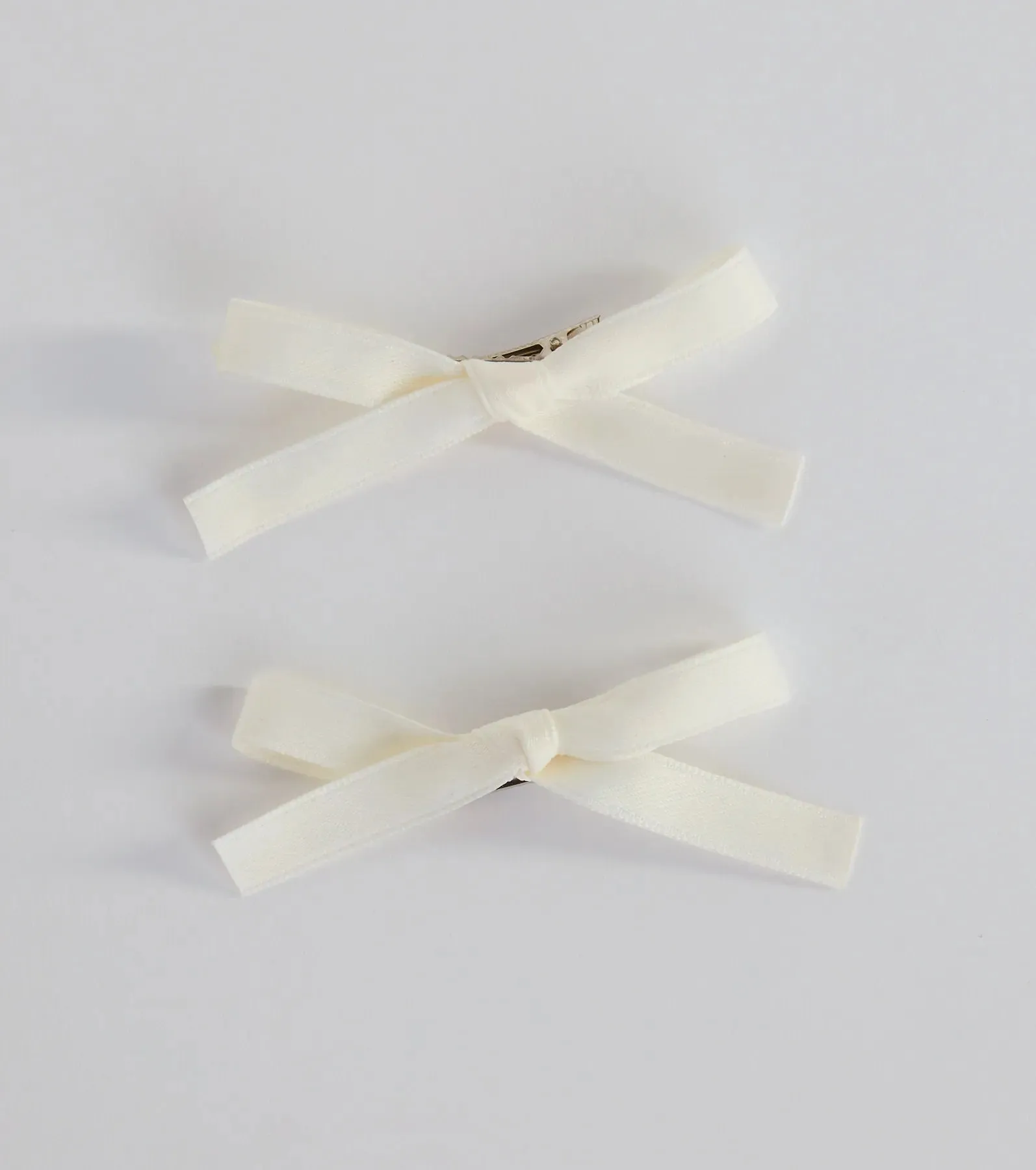 Dainty And Chic Short Hair Bow Clip Set sold by Windsor