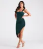 Begging For More Low Tie-Back Midi Dress sold by Windsor