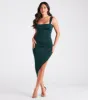 Begging For More Low Tie-Back Midi Dress sold by Windsor