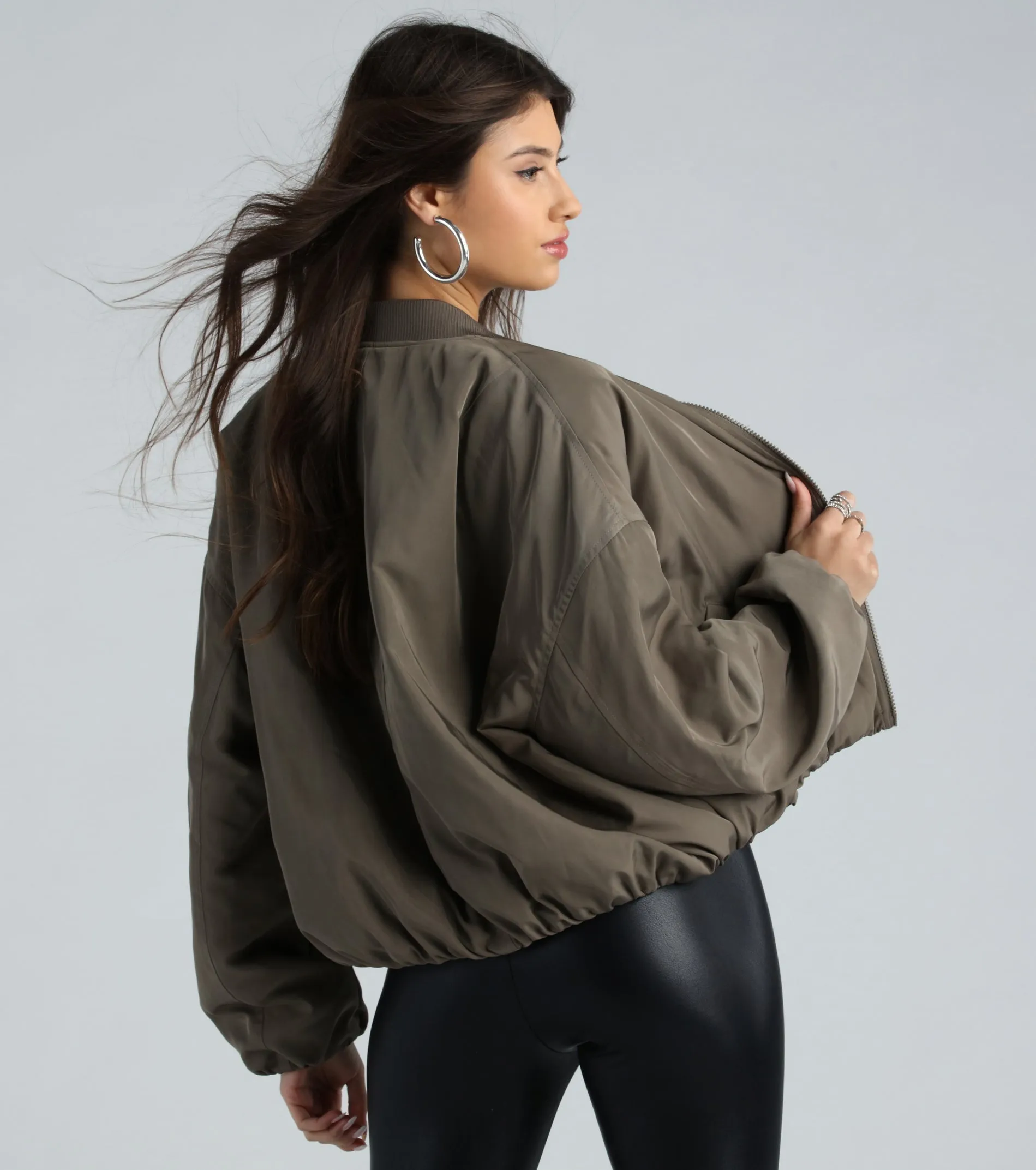 Coolest Vibes Zip-Front Bomber Jacket sold by Windsor product image thumbnail 2