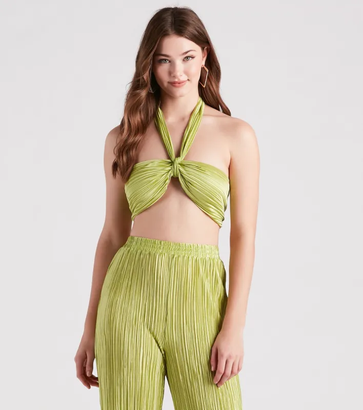 Island Guru Pleated Bandeau Top sold by Windsor