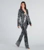 Make An Entrance Sequin Swirl Flare Pants sold by Windsor