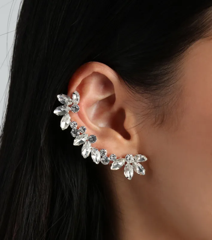 Dramatic Radiance Rhinestone Ear Crawler sold by Windsor
