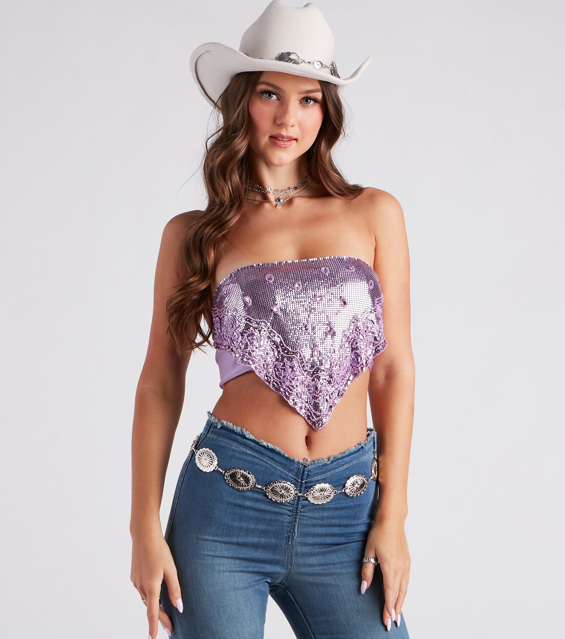 Boho Western-Chic Chain Belt sold by Windsor product image thumbnail 2