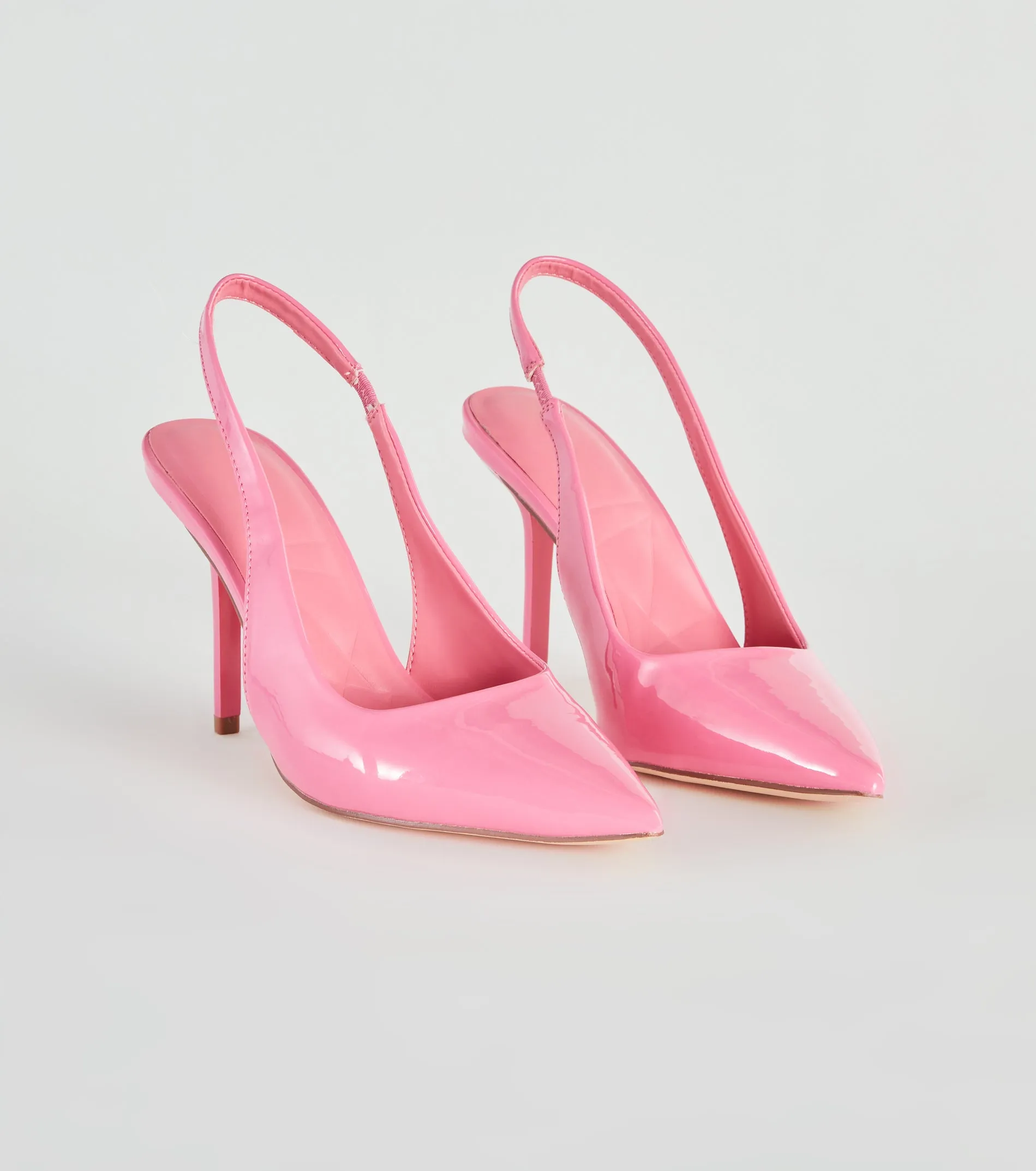 Stylish Directions Patent Sling Back Pumps sold by Windsor