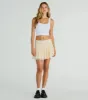 Sweet Talking Lace Ruffle Mini Skirt sold by Windsor