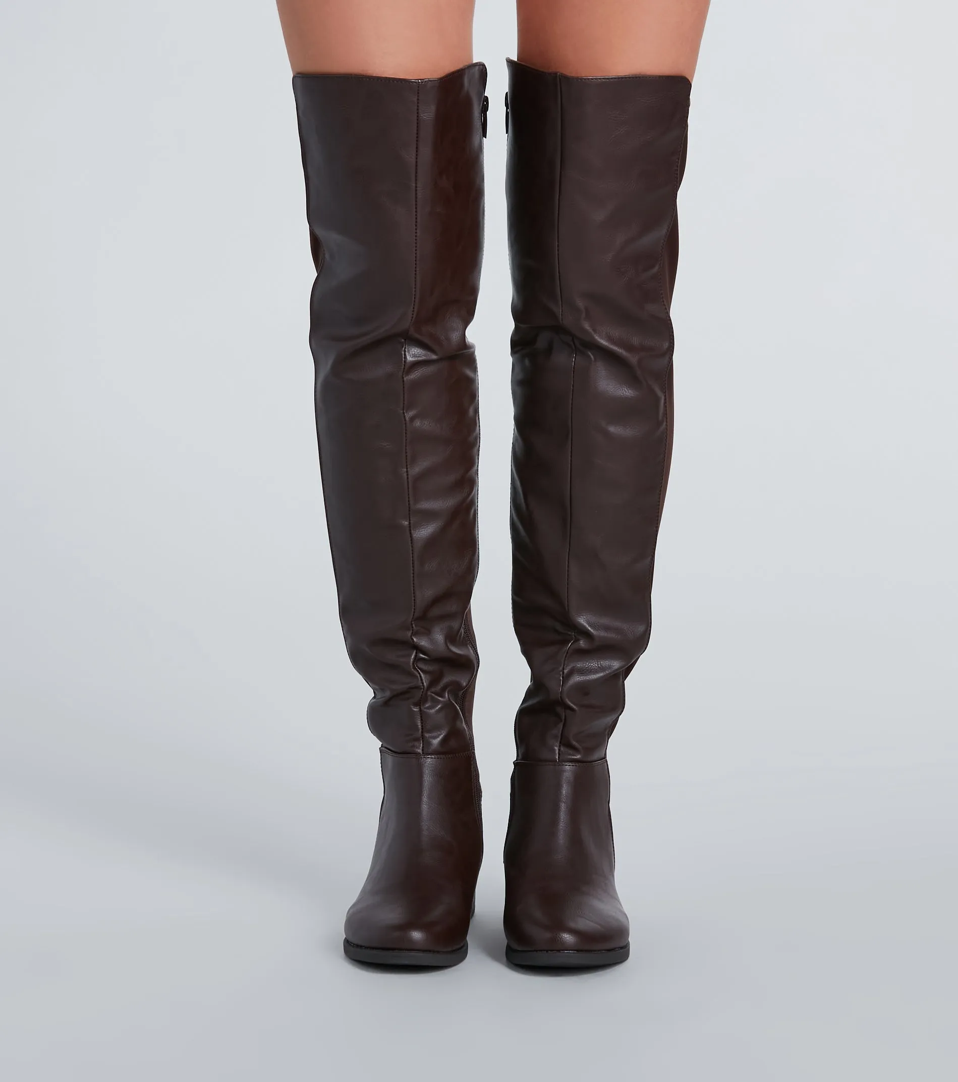 On Repeat Flat Over-The-Knee Boots sold by Windsor product image thumbnail 2