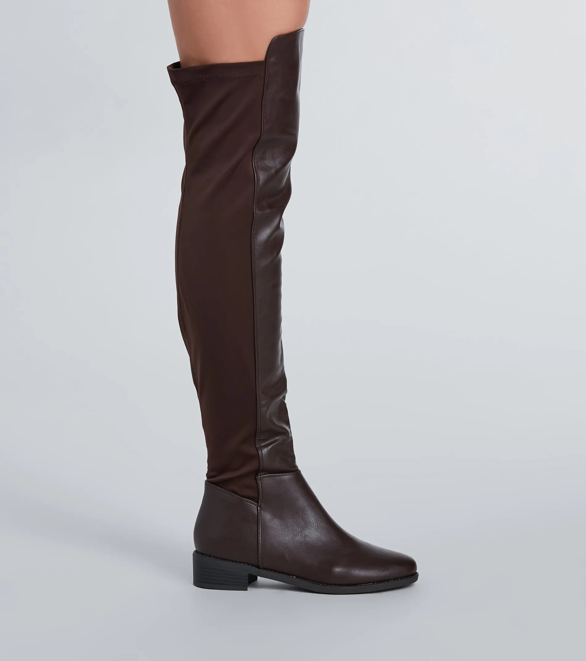 On Repeat Flat Over-The-Knee Boots sold by Windsor product image thumbnail 3