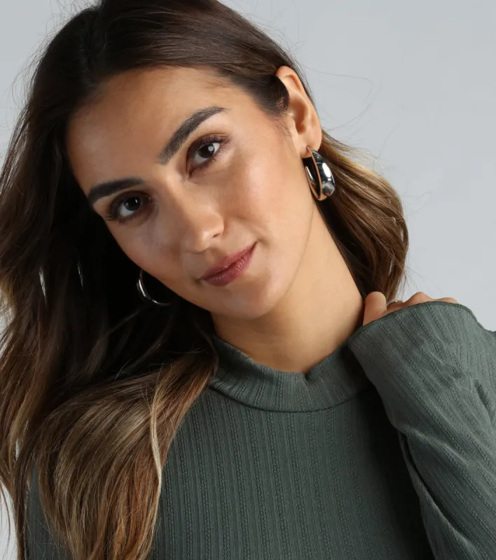 Elevated Classic Hoop Earrings sold by Windsor