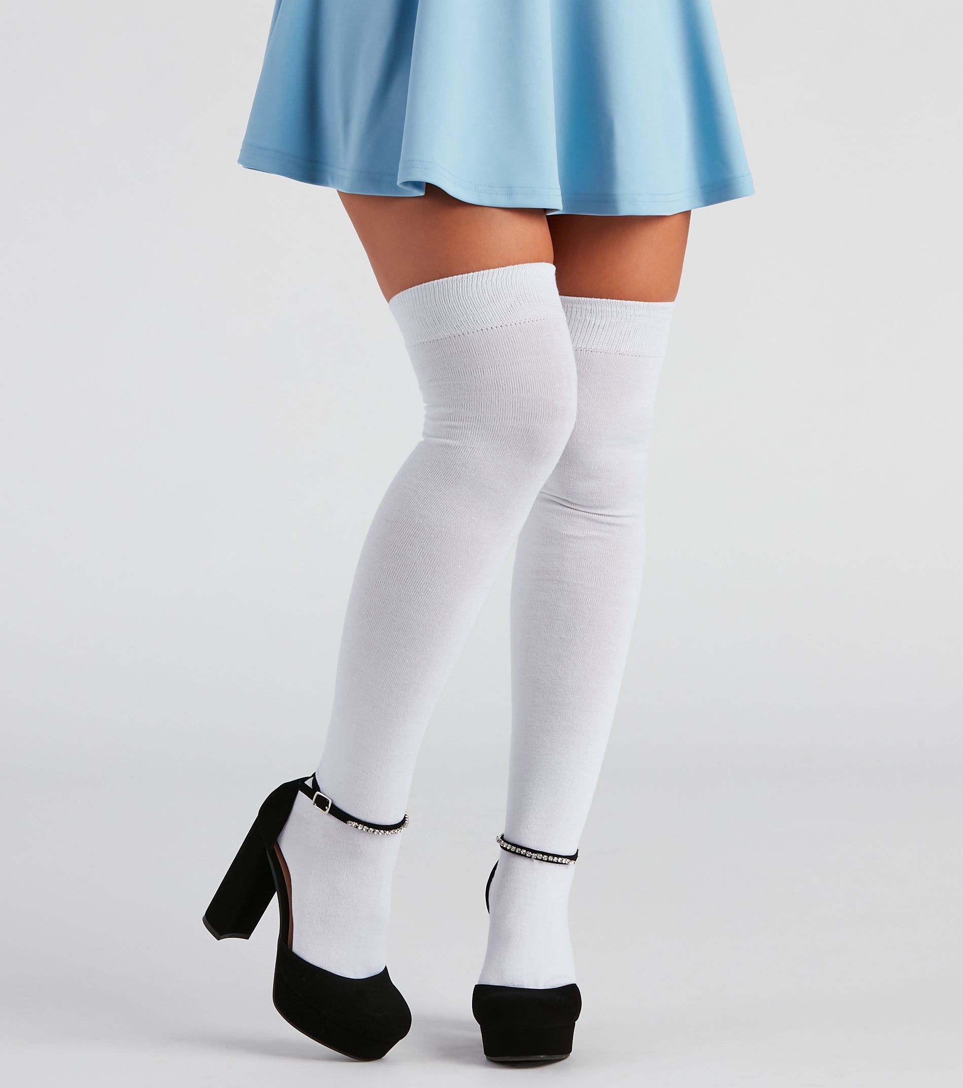 Over The Knee Knit Socks sold by Windsor product image thumbnail 4