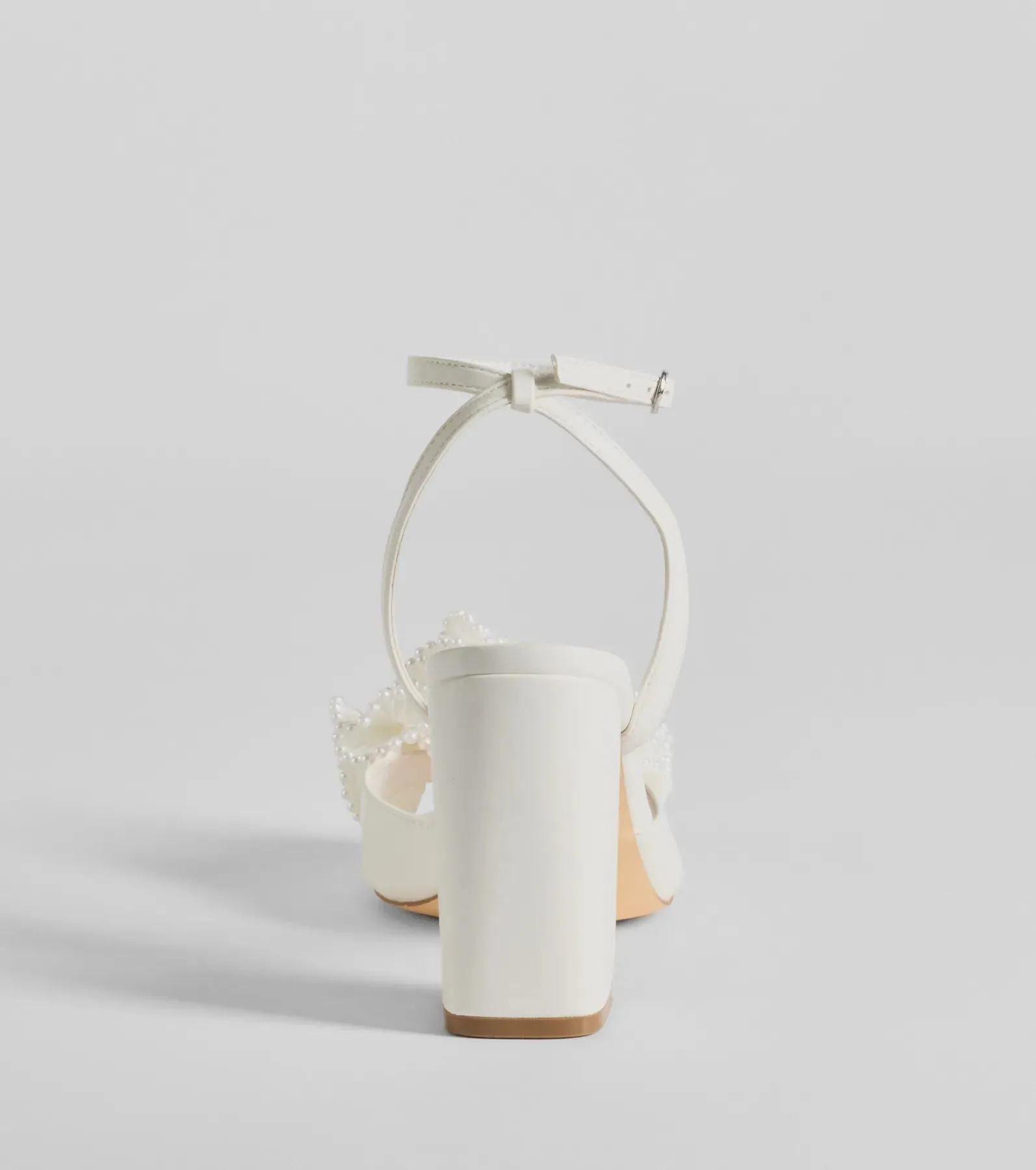 Darling Touch Beaded Ruffle Block Heels sold by Windsor product image thumbnail 4