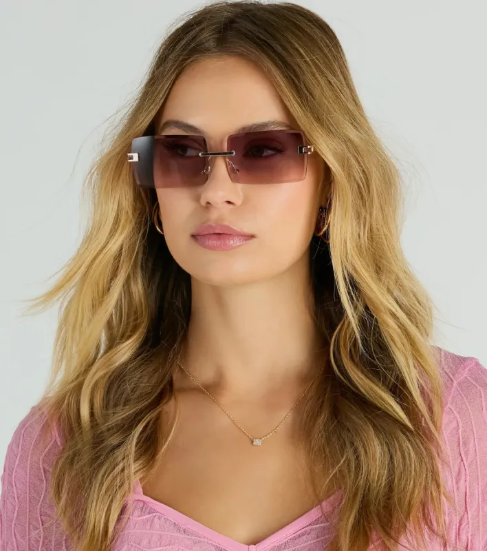 So 2000s Square-Shaped Sunglasses sold by Windsor