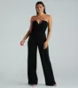 Such A Chic Vibe Strapless Jumpsuit sold by Windsor