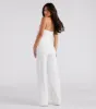 Such A Chic Vibe Strapless Jumpsuit sold by Windsor