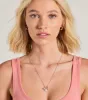 Chic Vibes Celestial Charm Necklace sold by Windsor