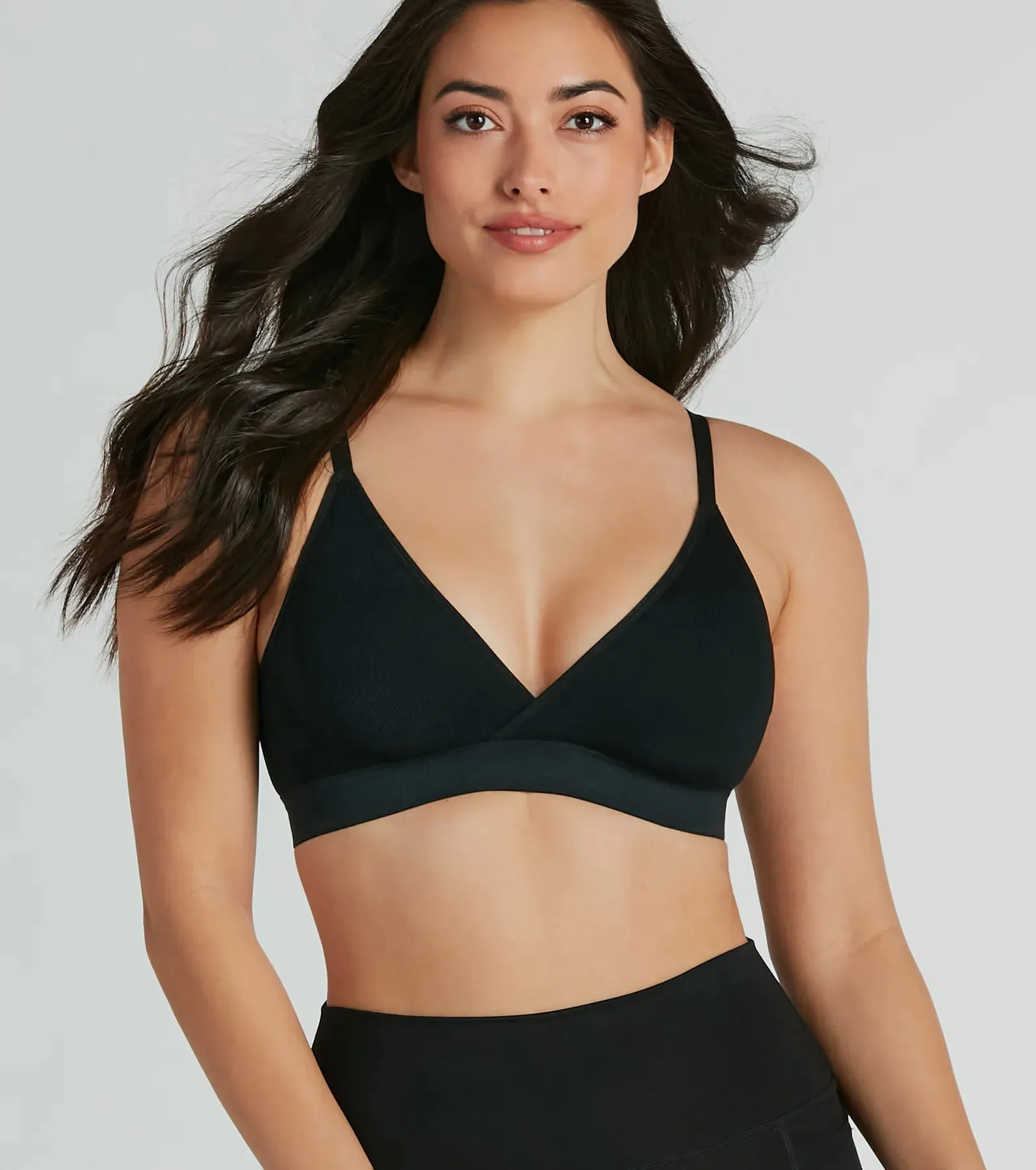 Feeling Good Seamless V-Neck Bralette sold by Windsor