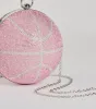 Time Out Rhinestone Basketball Clutch sold by Windsor