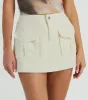 Stand And Deliver High-Rise Pocket Denim Skort sold by Windsor