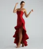 Darcy Formal Ruffled High-Low Mermaid Dress sold by Windsor