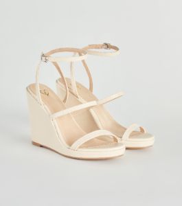 In The Sun Strappy Platform Wedges sold by Windsor