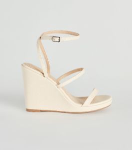 In The Sun Strappy Platform Wedges sold by Windsor
