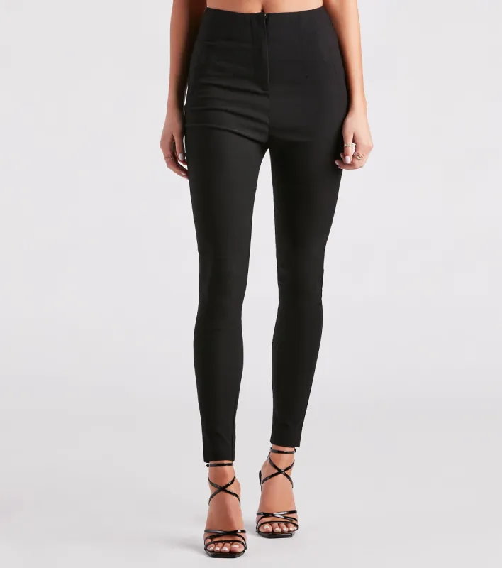 CLEARANCE - Style In Session Skinny Trouser Pants sold by Windsor