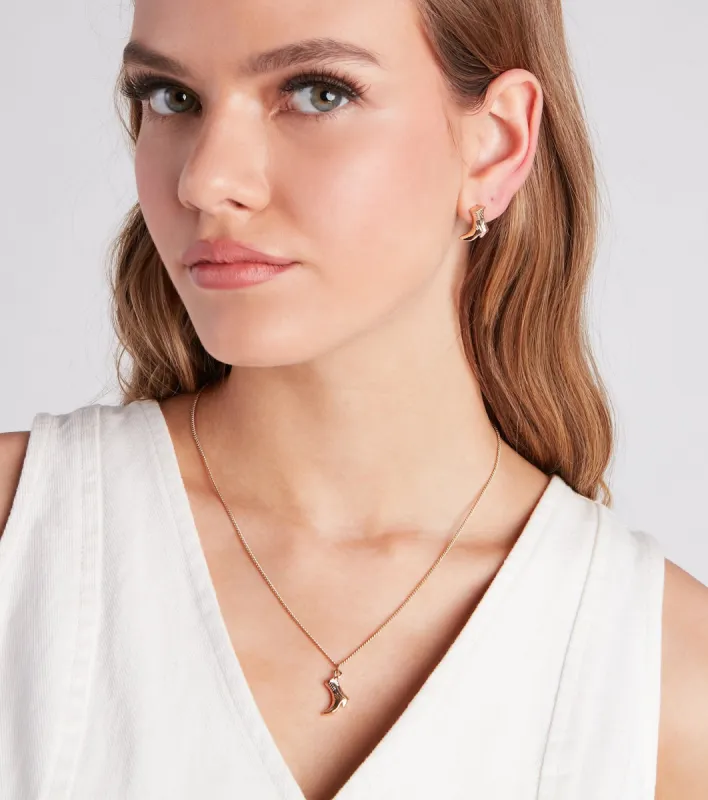 On That Western Trend Necklace And Earrings Set sold by Windsor