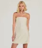 So Your Vibe Strapless A-line Mini Dress sold by Windsor