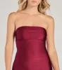 So Your Vibe Strapless A-line Mini Dress sold by Windsor
