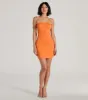 Spice It Up Strapless Cutout Back Mini Dress sold by Windsor
