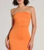 Spice It Up Strapless Cutout Back Mini Dress sold by Windsor