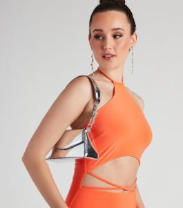 Chrome-Mazing Mini Shoulder Bag sold by Windsor