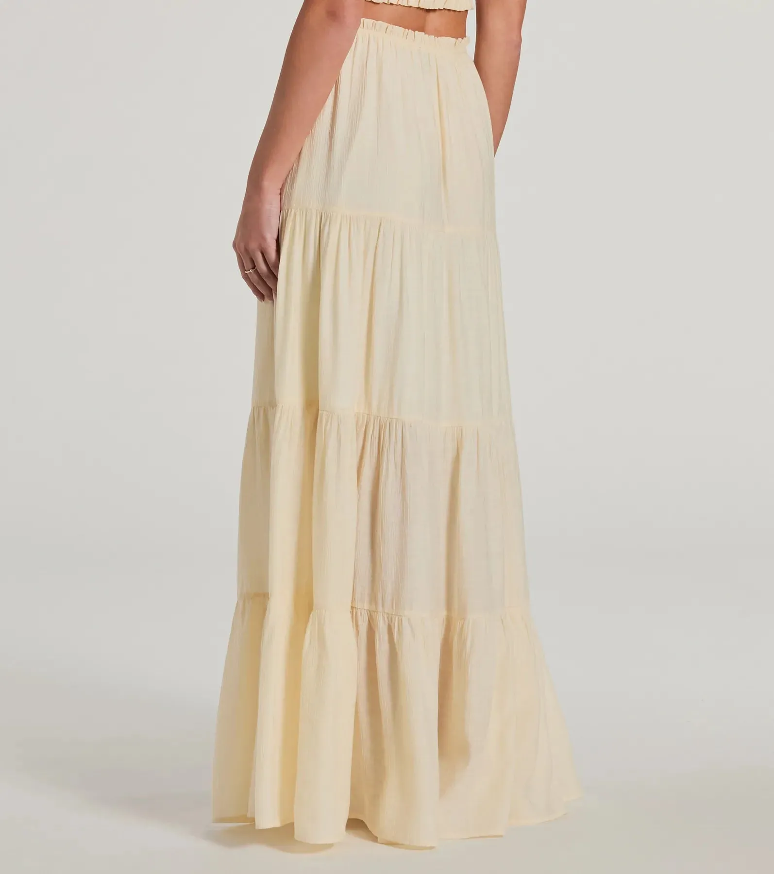 Romance For Two High Rise Slit Maxi Skirt sold by Windsor product image thumbnail 2