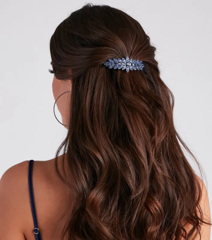 Luxe Sparkle Rhinestone Barrette sold by Windsor