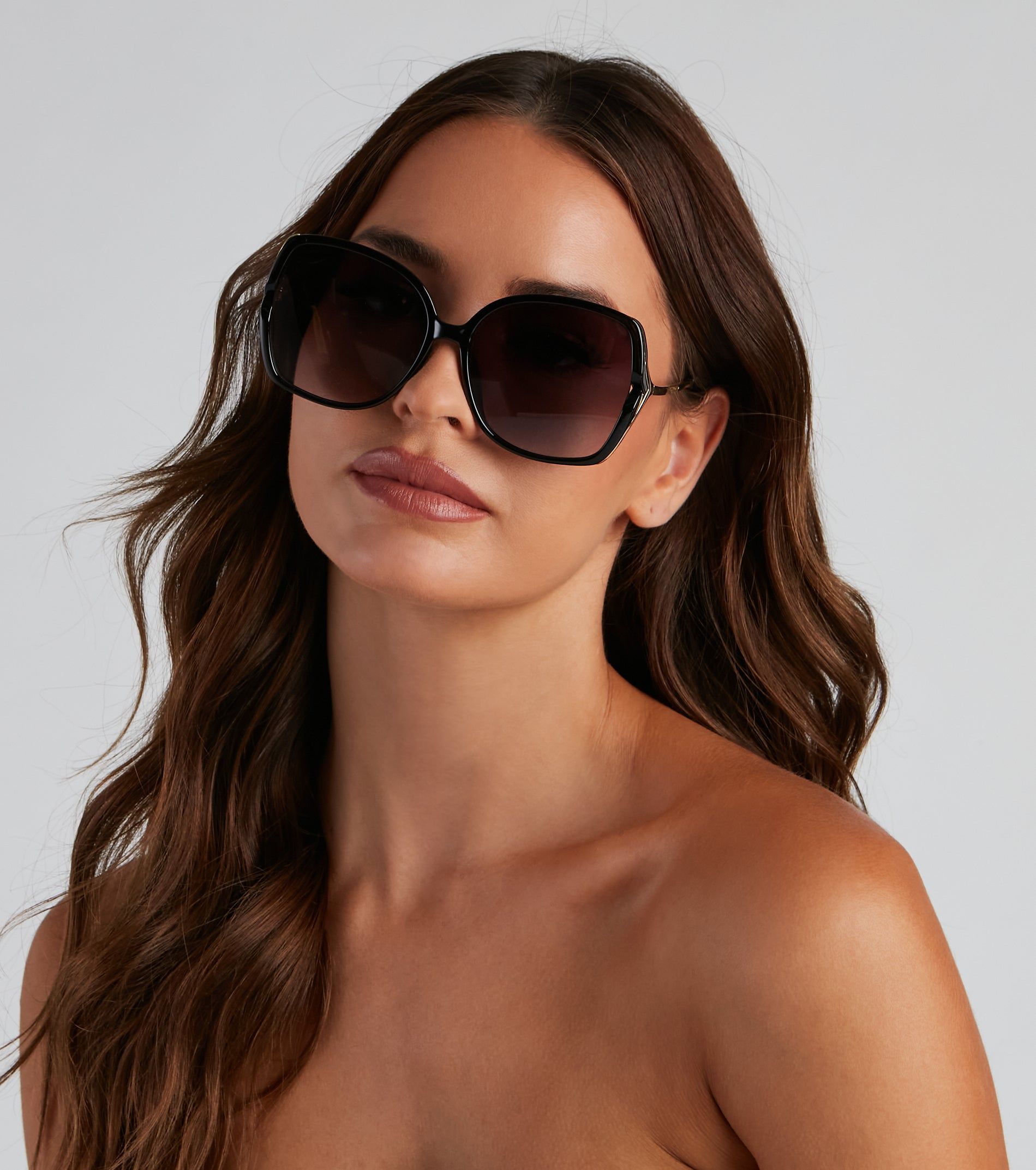 Give Me Glam Oversized Sunglasses sold by Windsor