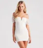 Love Galore Rhinestone Mini Dress sold by Windsor