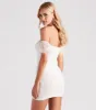 Love Galore Rhinestone Mini Dress sold by Windsor