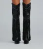 Edgy Country Babe Fringe Western Boots sold by Windsor