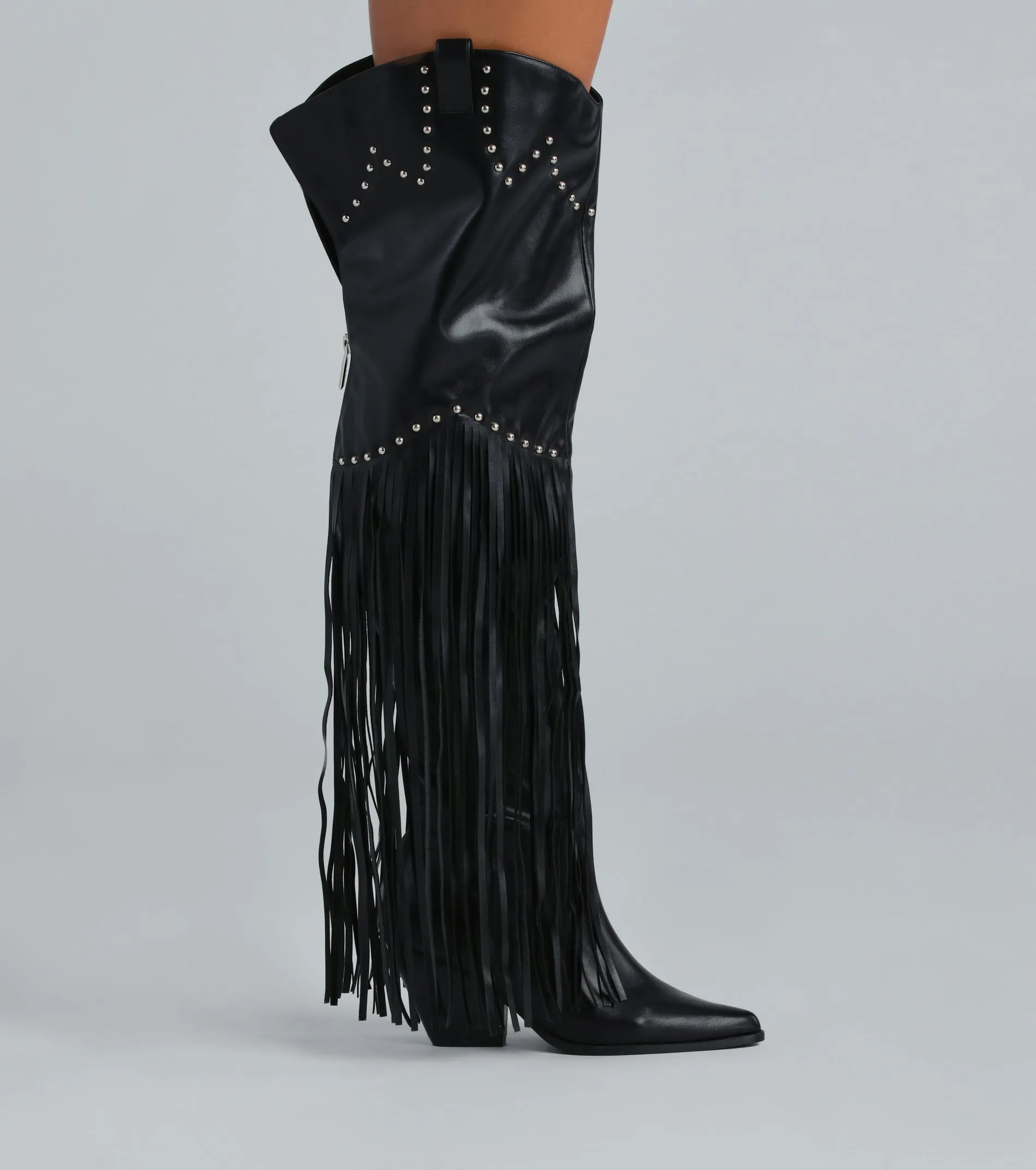 Edgy Country Babe Fringe Western Boots sold by Windsor product image thumbnail 3