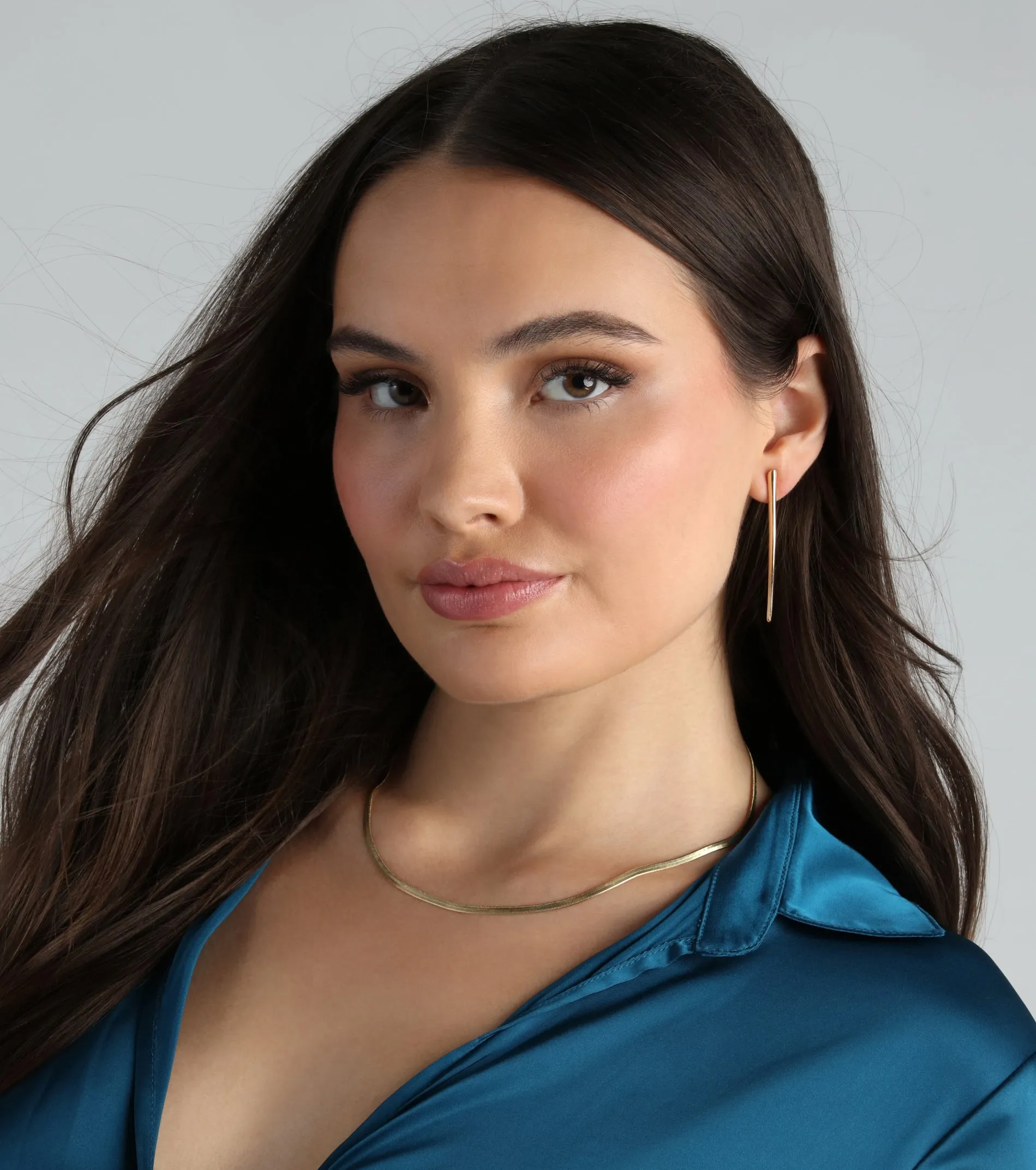 Simple And Elevated Snake Chain Necklace sold by Windsor