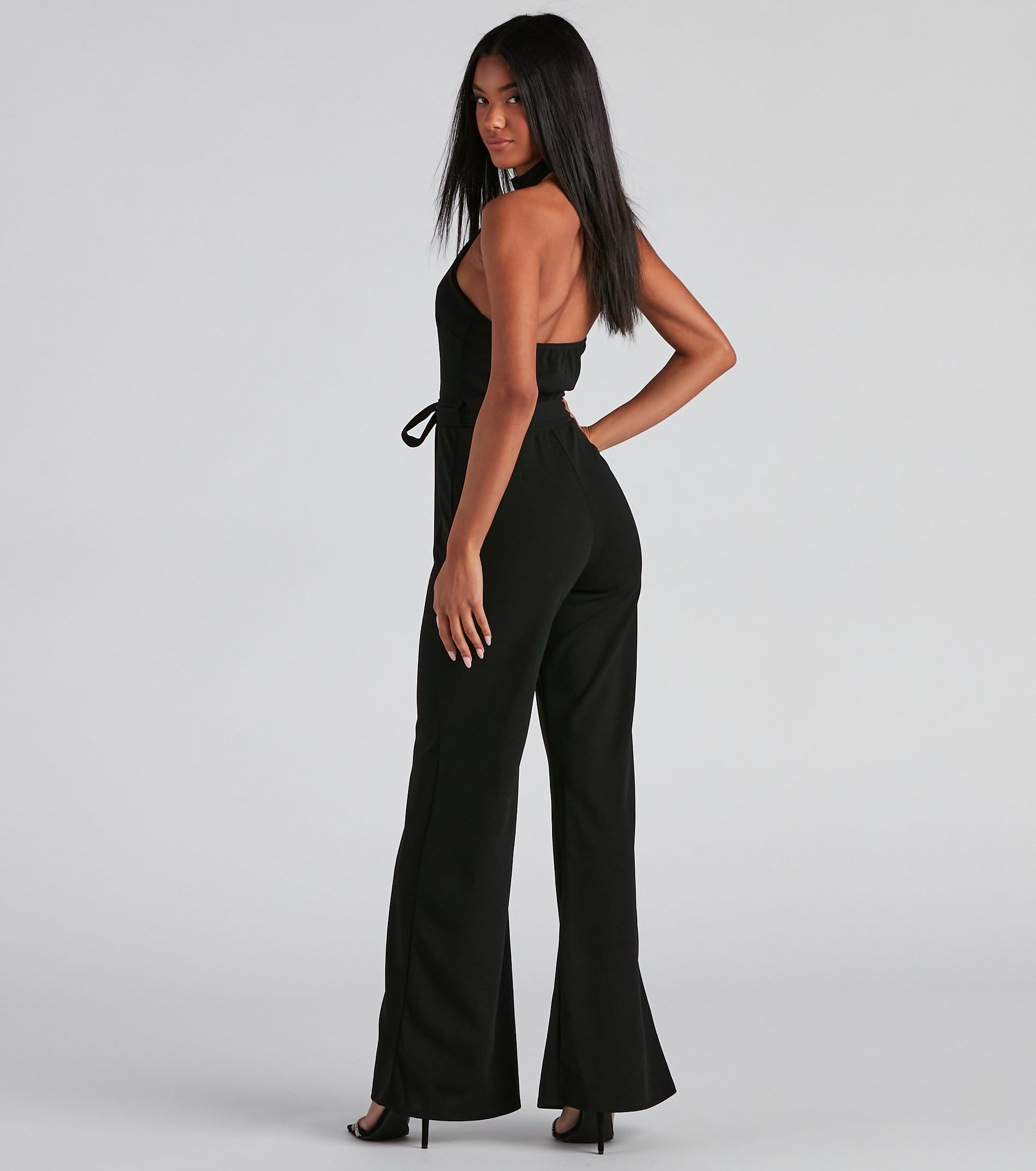 Key To Style Flared Jumpsuit sold by Windsor product image thumbnail 3