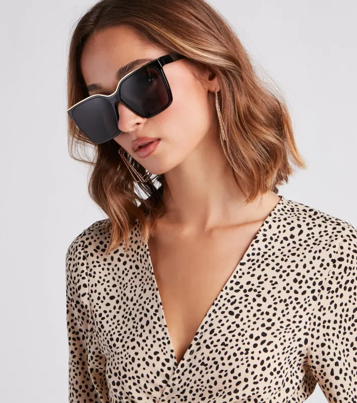Such A Diva Oversized Sunglasses sold by Windsor
