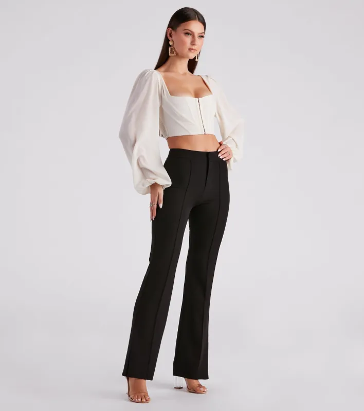 Fashion Mogul Slit Trouser Pants sold by Windsor