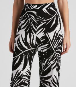 Sandy Beaches Palm Wide-Leg Pants sold by Windsor