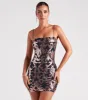 CLEARANCE - Live It Up Sequin Mini Dress sold by Windsor