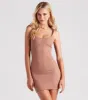 CLEARANCE - Trendsetting Style Chain Strap Mini Dress sold by Windsor