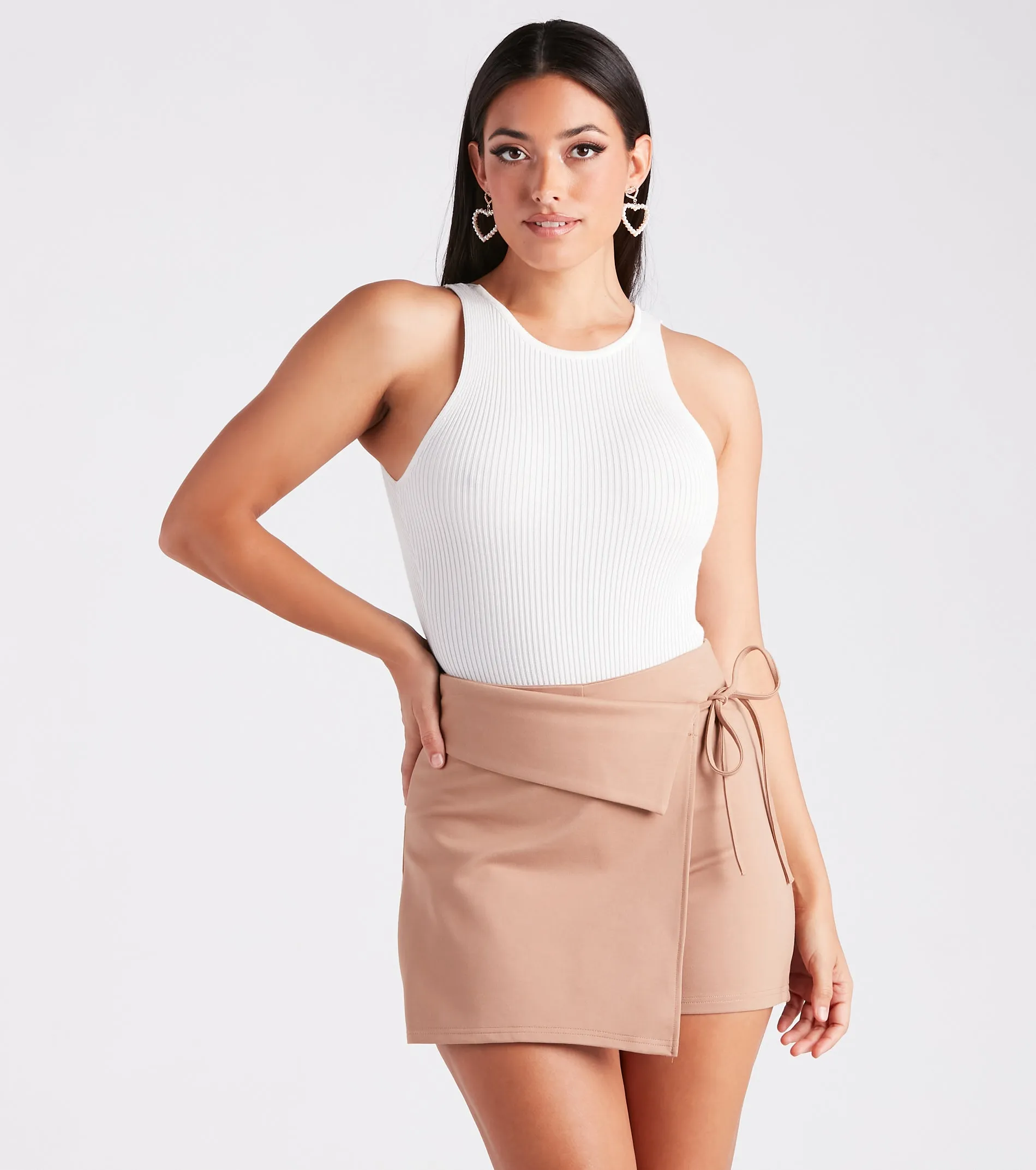 CLEARANCE - So Sultry Strappy Back Knit Bodysuit sold by Windsor