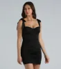Party Scene Sweetheart Mini Dress sold by Windsor